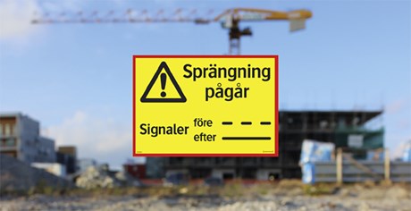 Hus och bilar skadade i våg av sprängningsolyckor